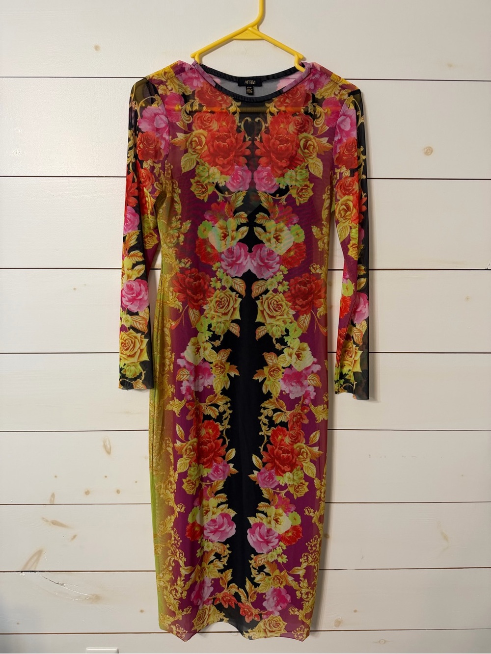 AFRM Sheer Dress Size M